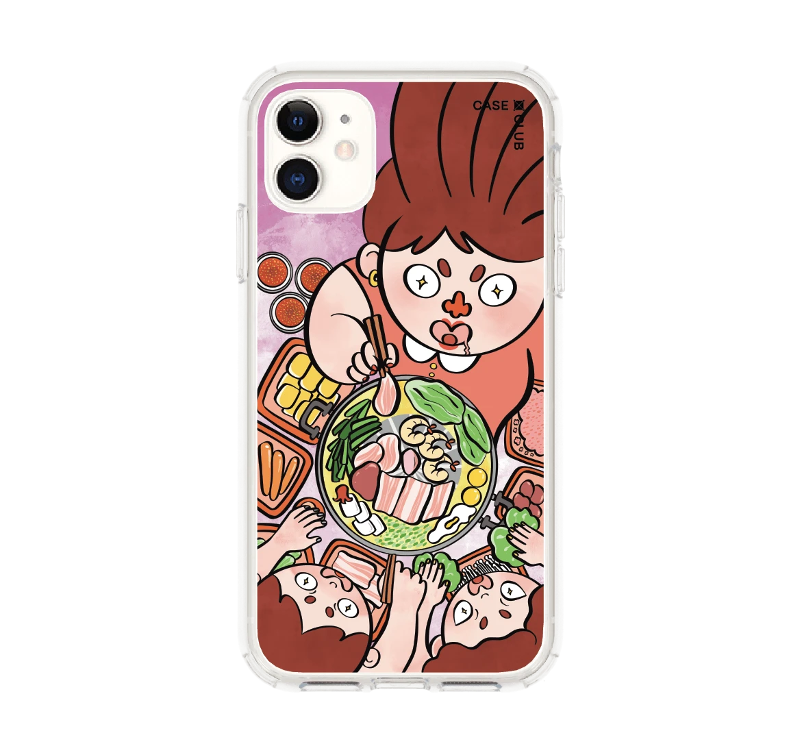 iphone 11 clear case moo kra ta